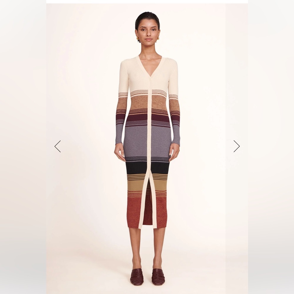 Staud shoko sweater Sahara stripe